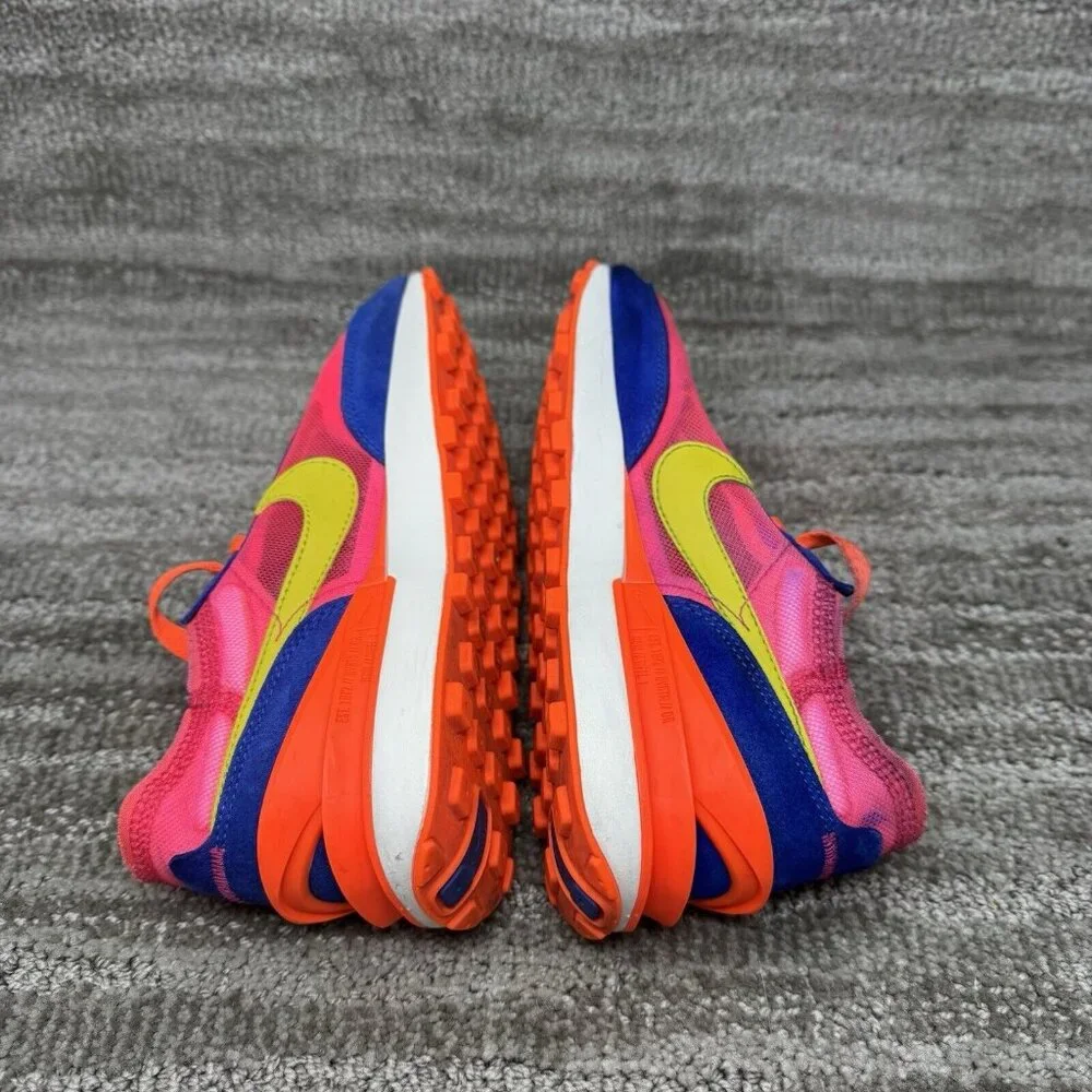 Nike Waffle Racer One Racer Blue/Bright Citron/Hyper Pink DC2533-400 Women’s 7